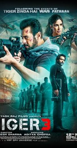 مشاهدة فيلم 2023 Tiger 3 مترجم